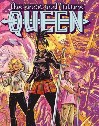 Cover of The Once and Future Queen